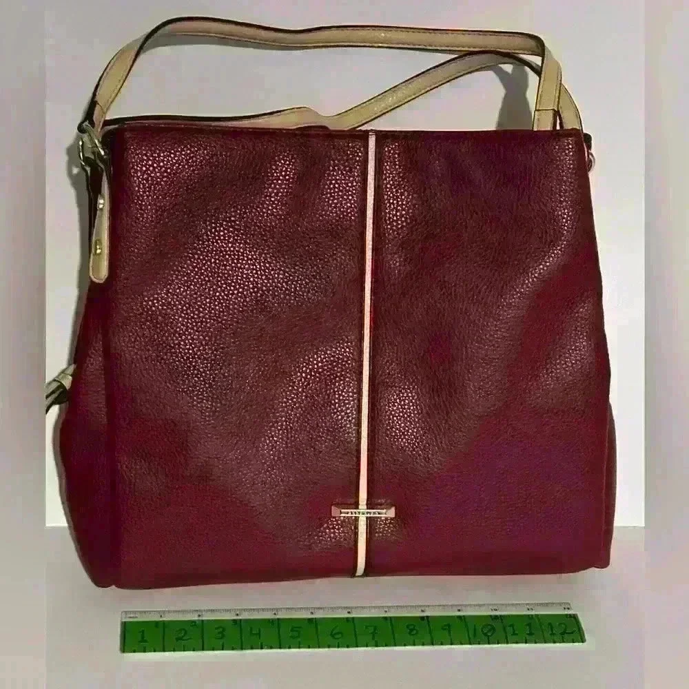 An Anne Klein 3 compartment lrg. Hobo bag.